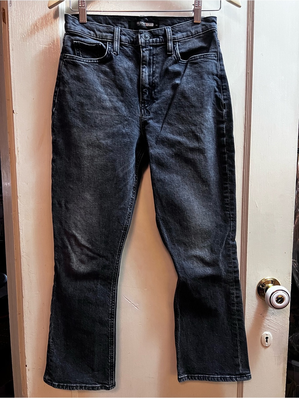 Hudson Holly Boot Cut Black Jeans size 26